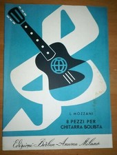 8 PEZZI PER CHITARRA SOLISTA Luigi Mozzani BERBEN