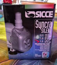 SICCE Syncra Silent 1.5 Pompa Regolabile 1350 l/h Acquario Marino Dolce Laghetto