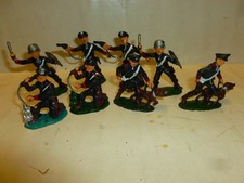 atlantic soldatini della polizia   soldatini di plastica vintage anni 70