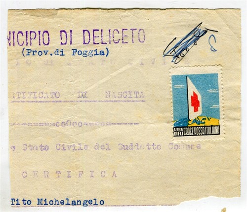 Italia primi anni - italia;, poste