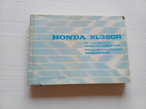 Honda 350 1984 - xl,