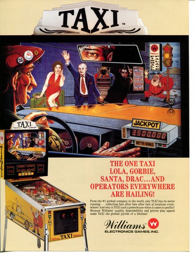Taxi williams lola flipper - williams,