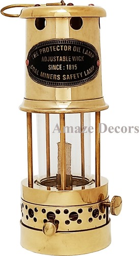 Lampada minatore vintage - minatore,
