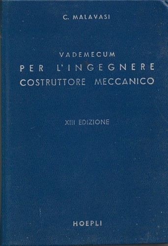 Vademecum per ingegnere - per, l'ingegnere