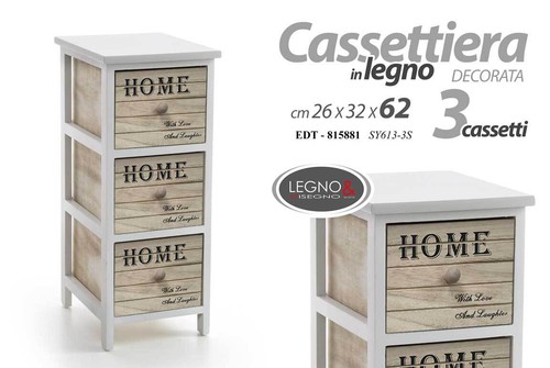 Mobiletto cassettiera - mobiletto, 3