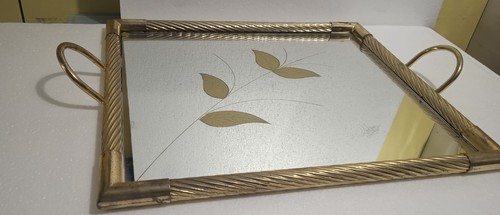 Vassoio vintage ottone - in,