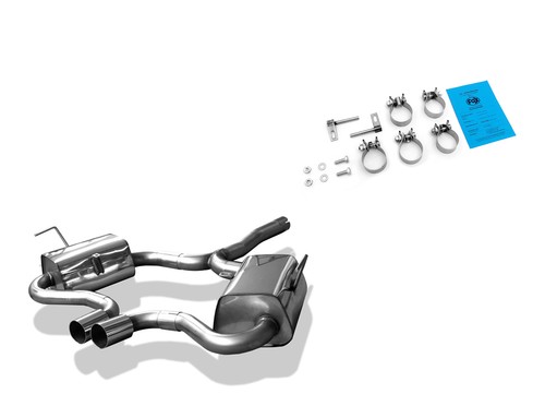 Scarico sportivo centrale - sportivo, mini