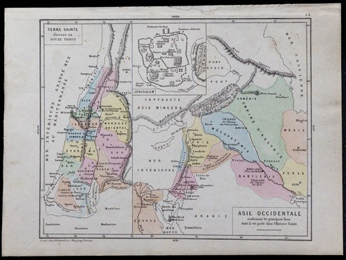 1867 carta geografica antica - -,