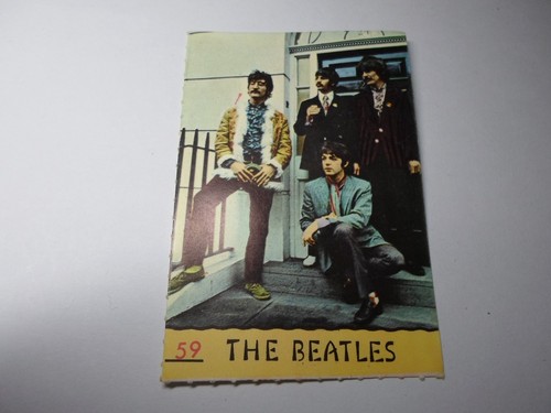 Figurina cantanti panini 1968 - cantanti,