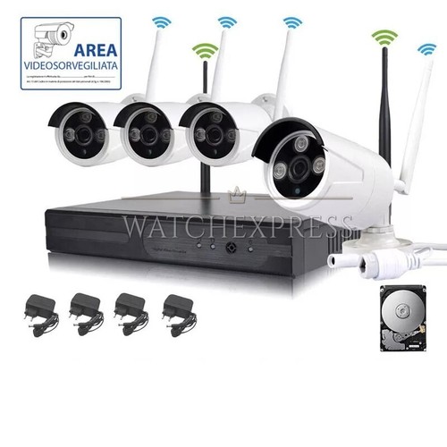 Kit videosorveglianza wireless - kit,