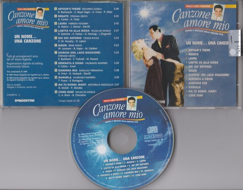 Canzone amore mio nome - cd,