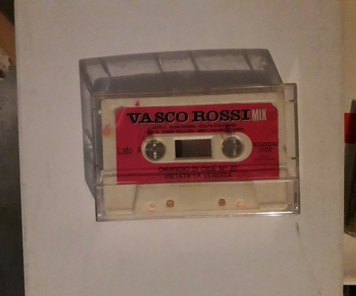 Vasco rossi mix cassetta k7 - rossi,