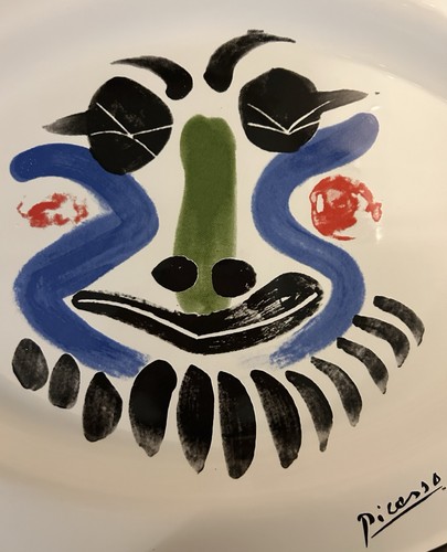 Picasso ceramica faccia viva - ceramica,