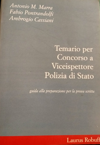 Temario per concorso - per,