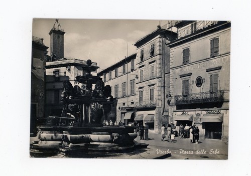Cartolina viterbo piazza - cartolina,