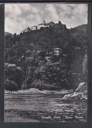 Cartolina varallo sesia sacro - cartolina,