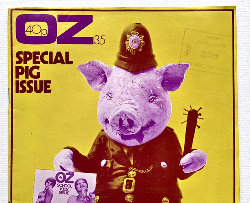 Magazine yellow pig - oz,