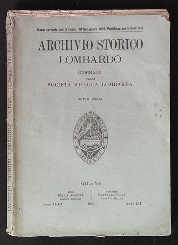 Archivio storico - aa., vv.