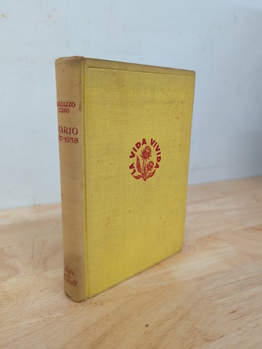 Diario 1937 1938 galeazzo - diario,