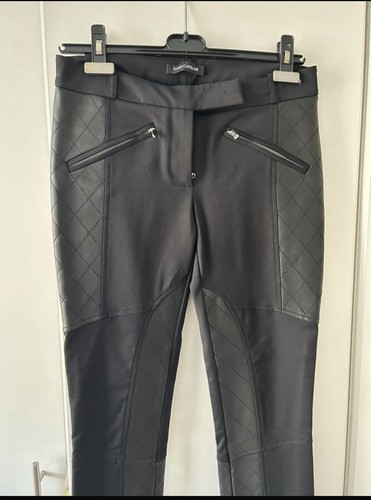 Pantalone nero flavio - pantalone,