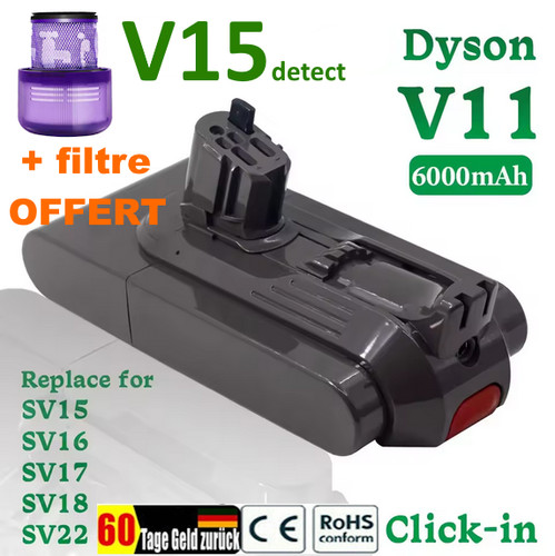 Batterie aspirateur dyson v11 - batterie,