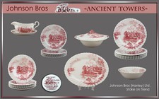 Johnson bros ancient towers - bros, "ancient