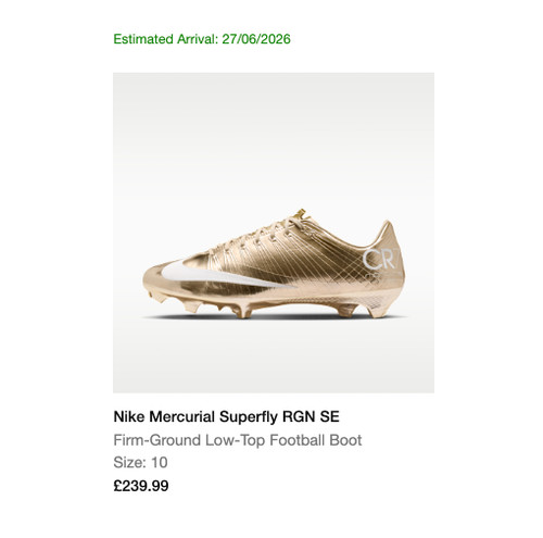 Nike mercurial superfly rgn - mercurial,