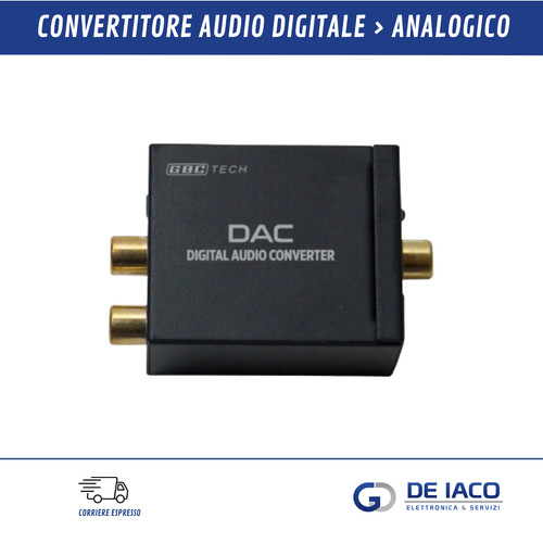 Convertitore audio digitale - da,