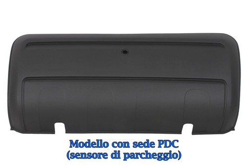 Modanatura paraurti posteriore - paraurti,