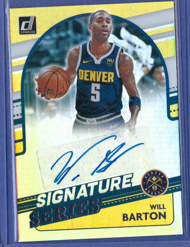 Carta autografa will barton - autografa,