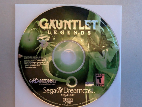 Gauntlet legends sega - gauntlet, (sega