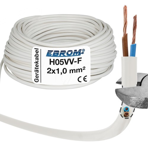 H05vv 2x1 mm - (0,80, mm²