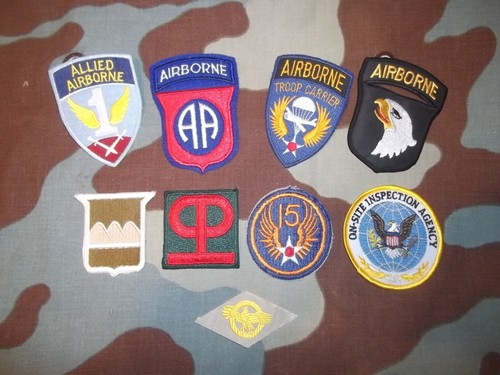 Lotto toppe patches - us, army