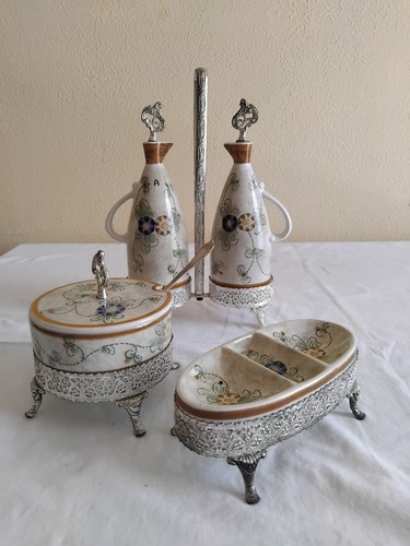 Set condimento ceramica - set,