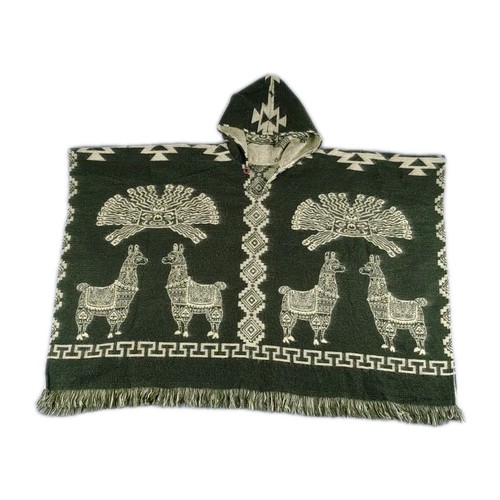 Poncho unisex con cappuccio - , e