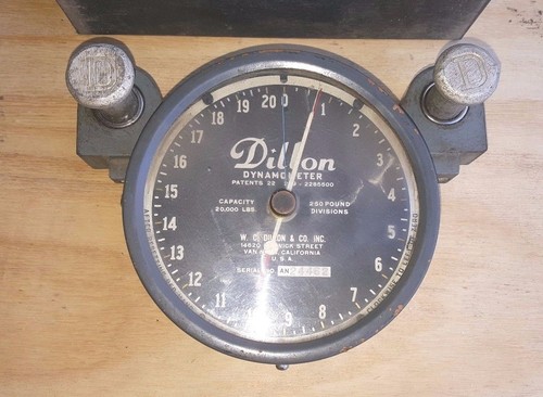 Dinamometro vintage dillon - dillon, ap