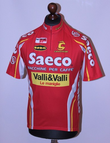 Maglia squadra ciclismo saeco - maglia,