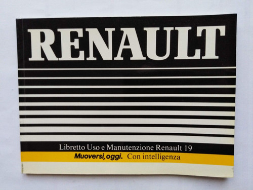 Renault libretto uso - ,