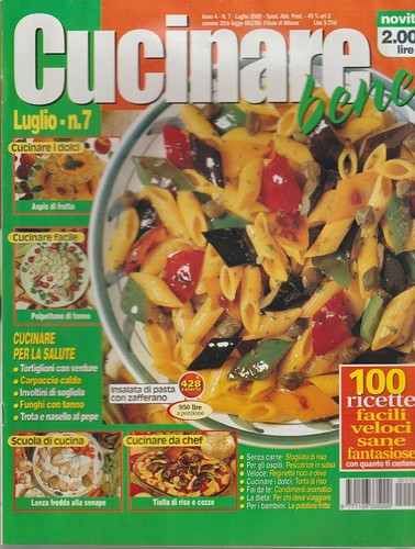 Rivista cucinare bene anno 7 - anno, 4
