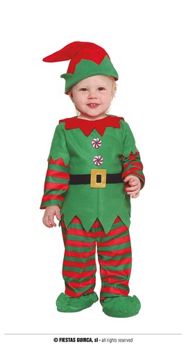 Costume elfo babbo natale - elfo,