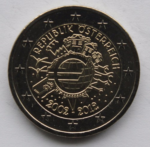 Austria moneta euro - -,