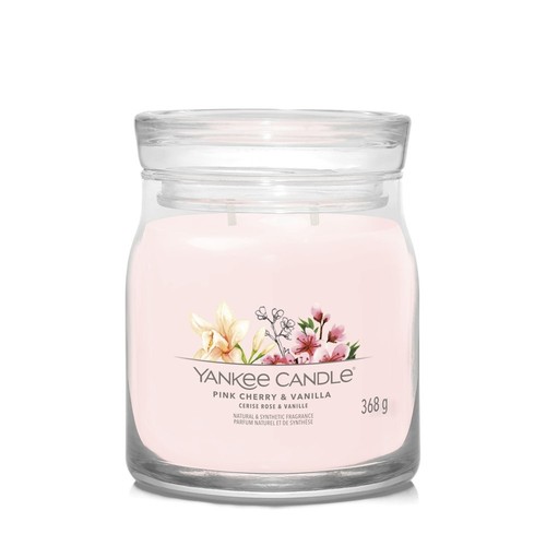 Yankee candle signature - signature, pink