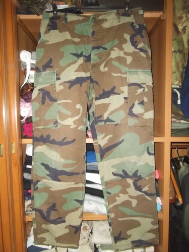 Army poplin woodland - us,