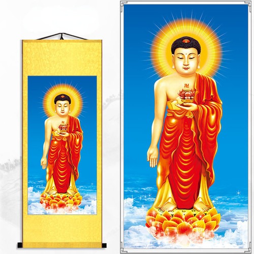 Statua nanmo amitabha rotolo - statua,