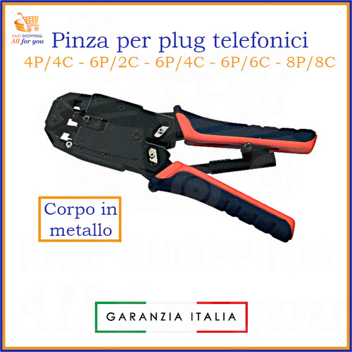 Pinza crimpatrice rj45 - , rj11