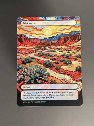 Mtg arid mesa van - arid, gogh