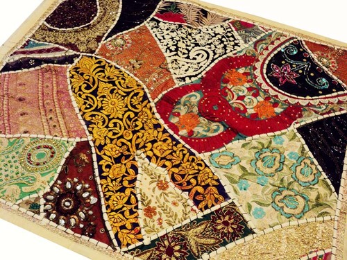 Tovaglia sari artigianale - tovaglia, 35"