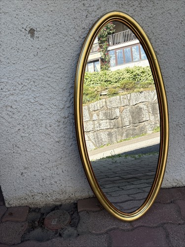 Specchio ovale vintage 90x40