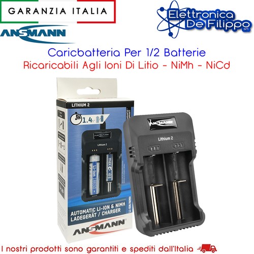 Caricbatteria per batterie - per, 1/2