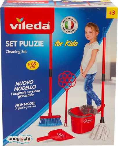 Set pulizia vileda con - set, scopa